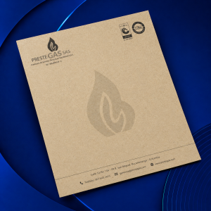 Hoja membrete a un color - tamaño carta papel ecológico